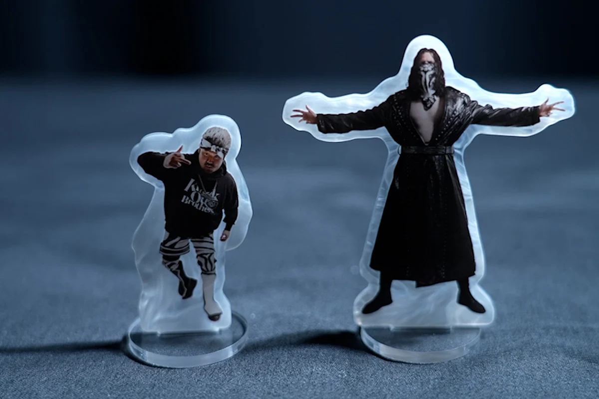 Knock Out Brothers Spinning Acrylic Stand - Image 12