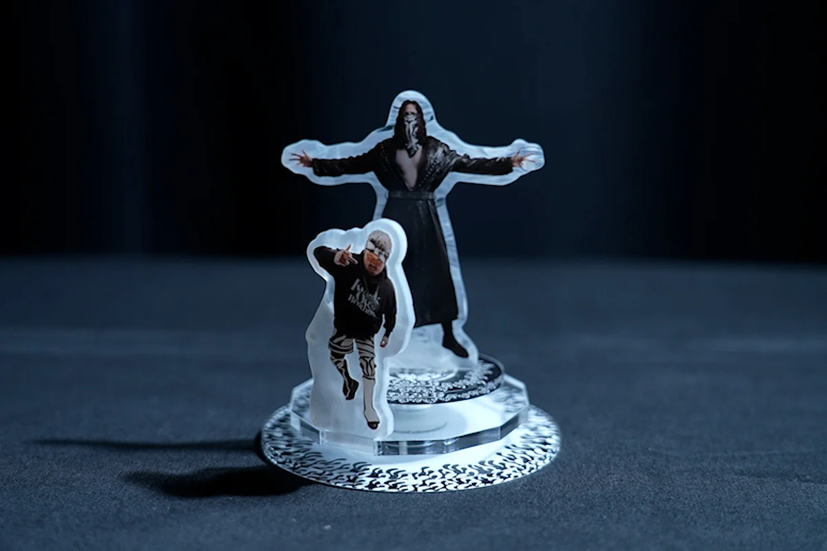 Knock Out Brothers Spinning Acrylic Stand - Image 6