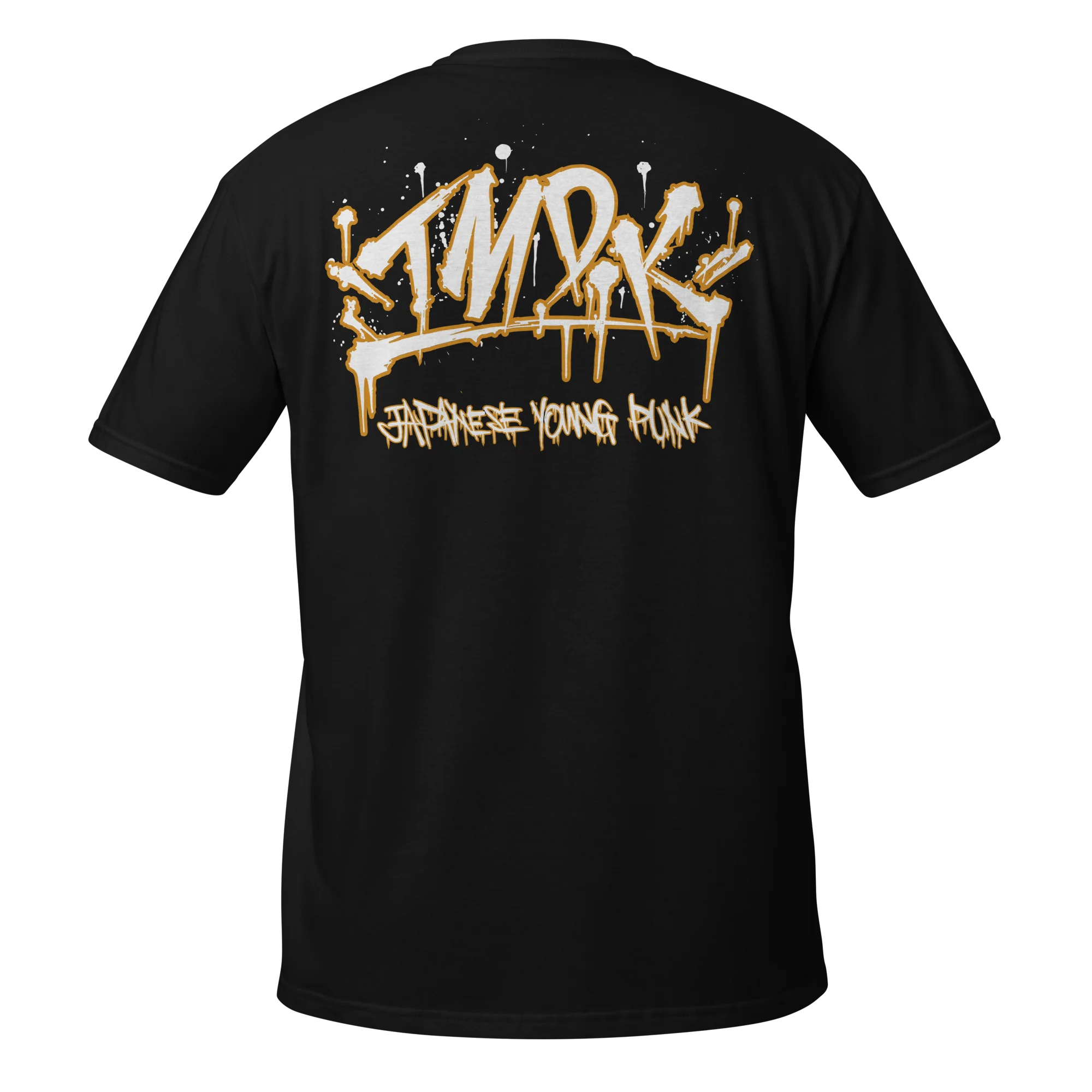 Kosei Fujita × Racquer freaks/SHAKU T-Shirt (Black) - Image 2