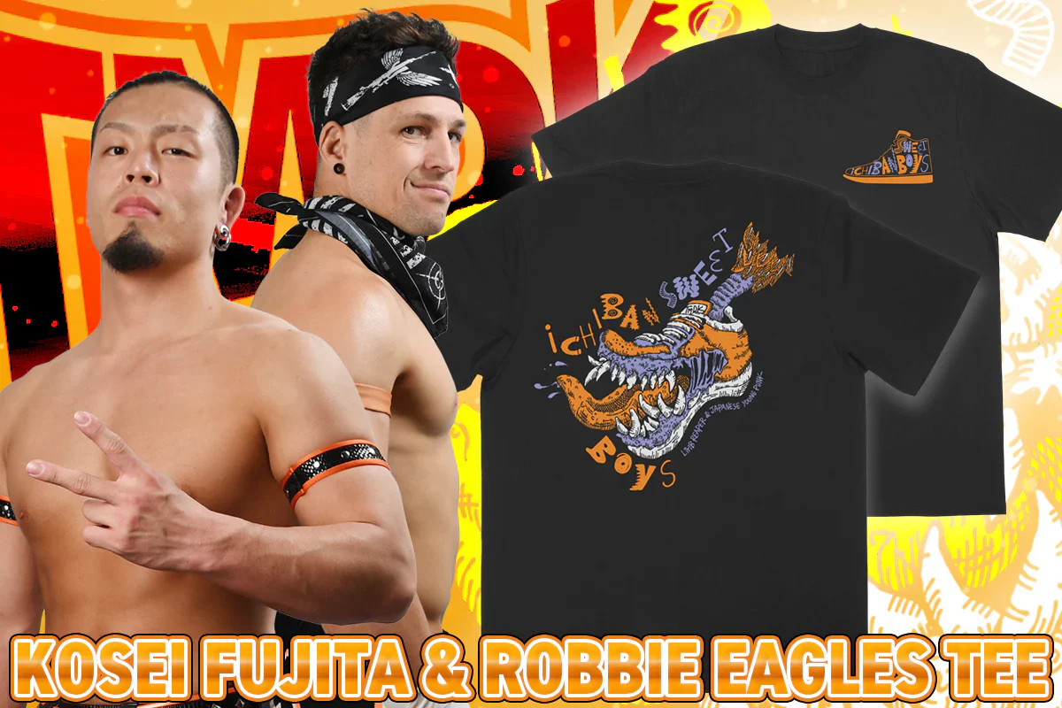 Kosei Fujita & Robbie Eagles T-Shirt - Image 3