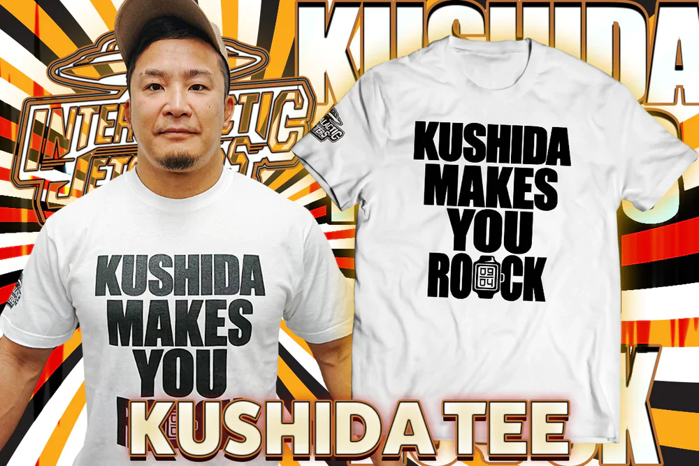 KUSHIDA makes you Rock T-Shirt - Image 2