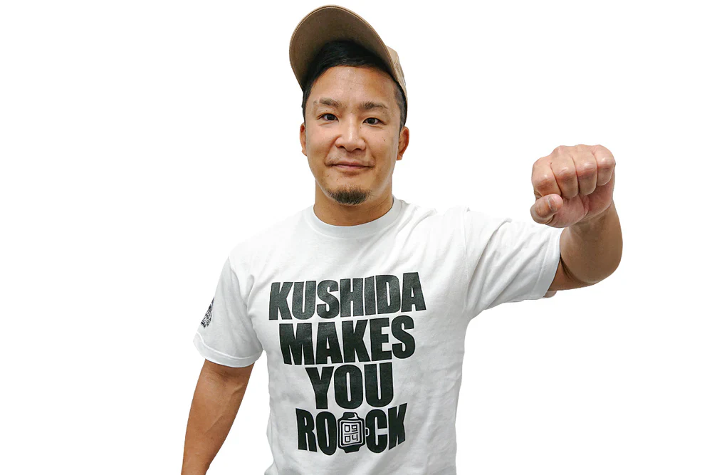 KUSHIDA makes you Rock T-Shirt - Image 4
