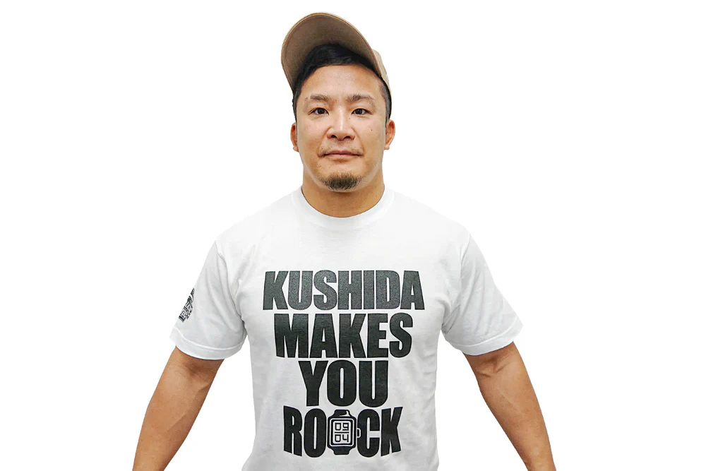 KUSHIDA makes you Rock T-Shirt - Image 5