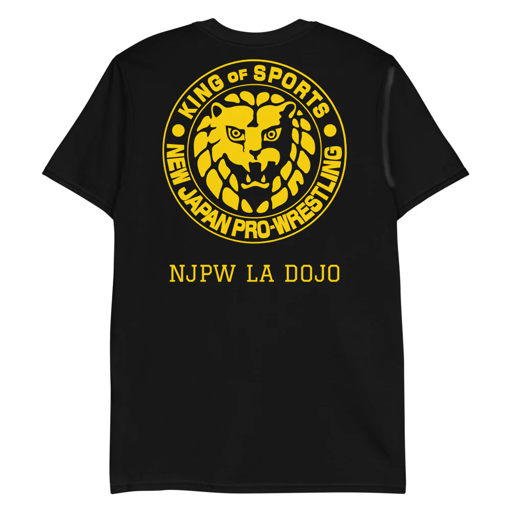 LA Dojo T-Shirt (Black/Yellow) - Image 2