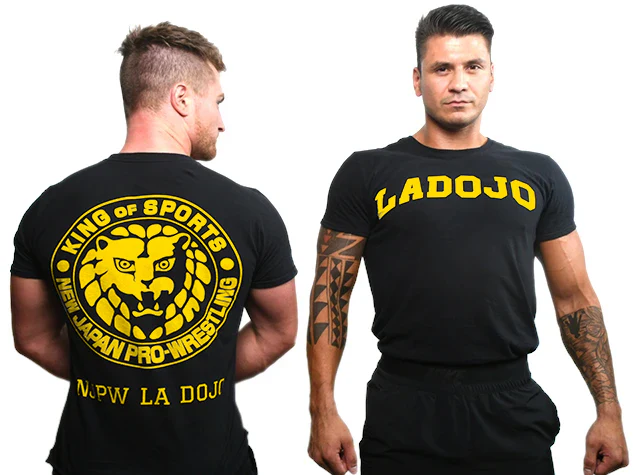 LA Dojo T-Shirt (Black/Yellow) - Image 4