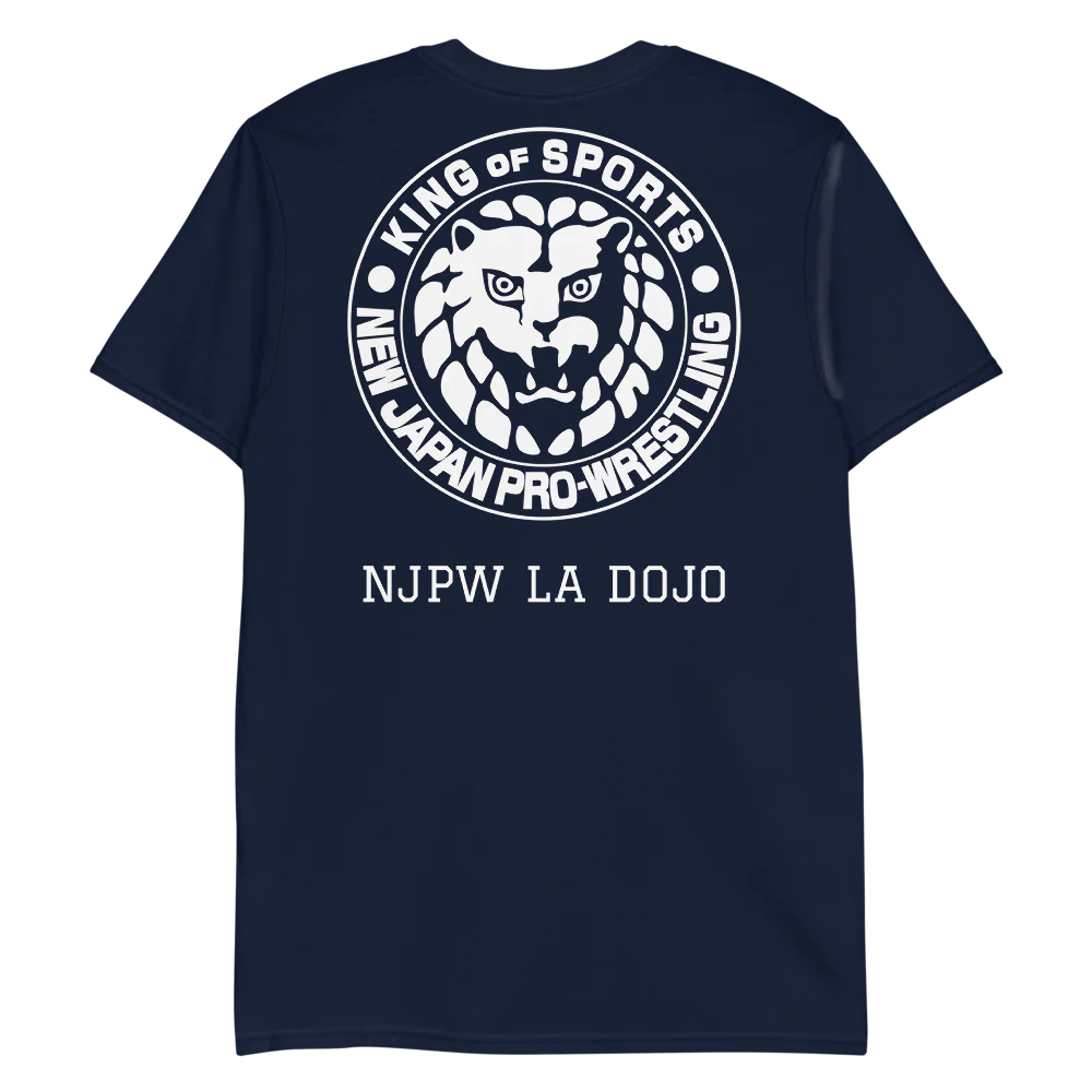 LA Dojo T-Shirt (Navy / white) - Image 2