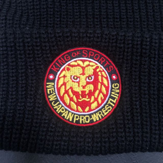 Lion Mark Color Logo Beanie Black - Image 2