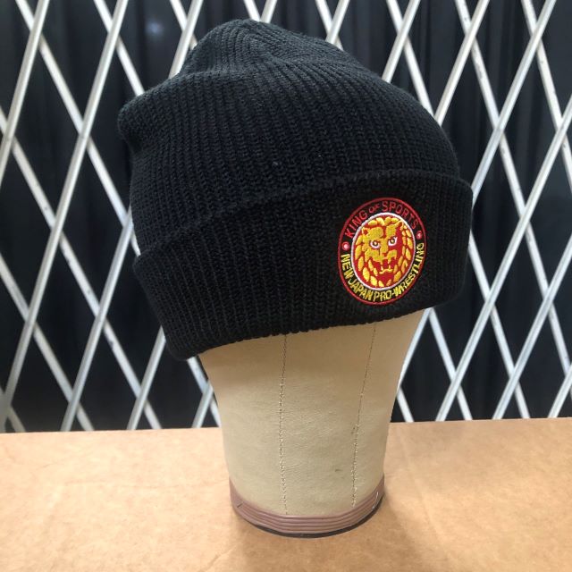 Lion Mark Color Logo Beanie Black - Image 3