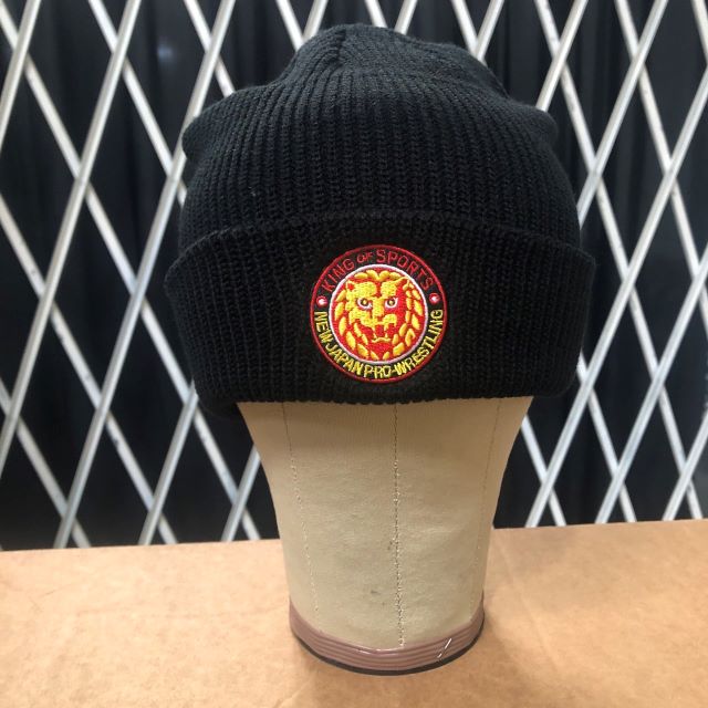 Lion Mark Color Logo Beanie Black - Image 4