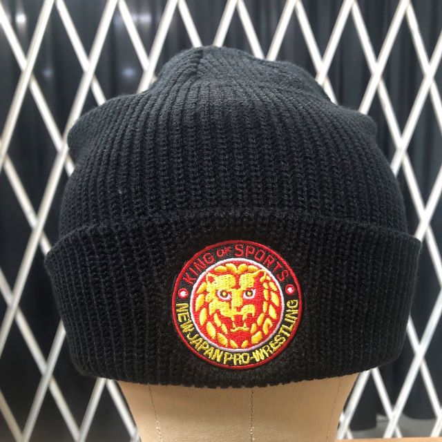 Lion Mark Color Logo Beanie Black - Image 5