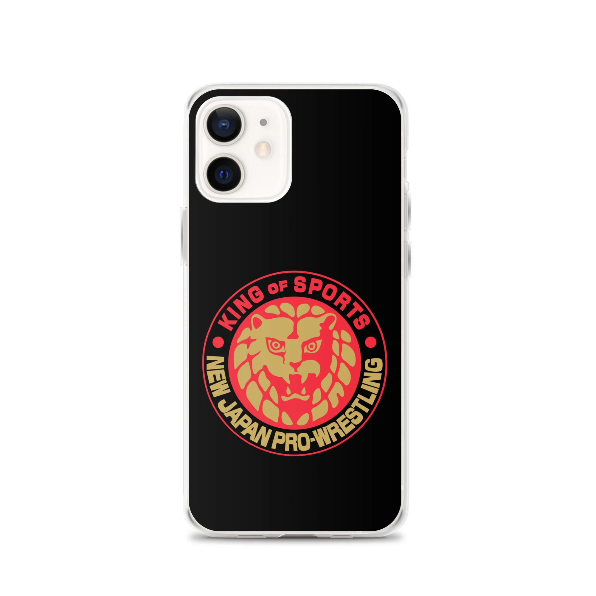Lion Mark Clear Case for iPhone® (Black & Red & Gold) - Image 14