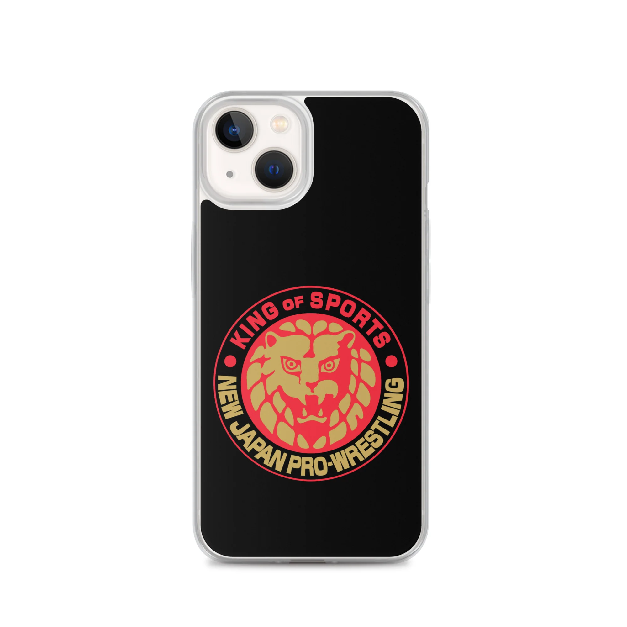 Lion Mark Clear Case for iPhone® (Black & Red & Gold) - Image 22