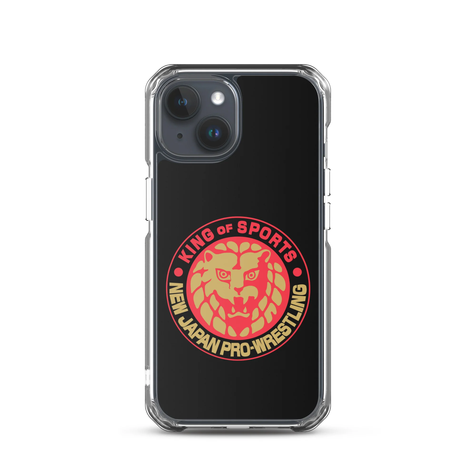 Lion Mark Clear Case for iPhone® (Black & Red & Gold) - Image 38