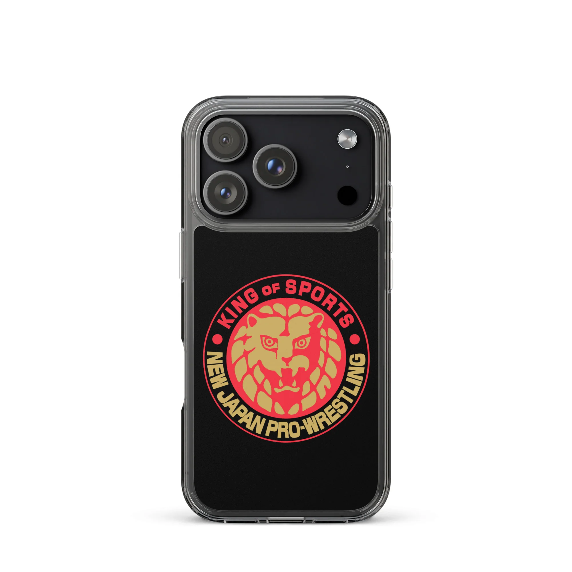 Lion Mark Clear Case for iPhone® (Black & Red & Gold) - Image 50