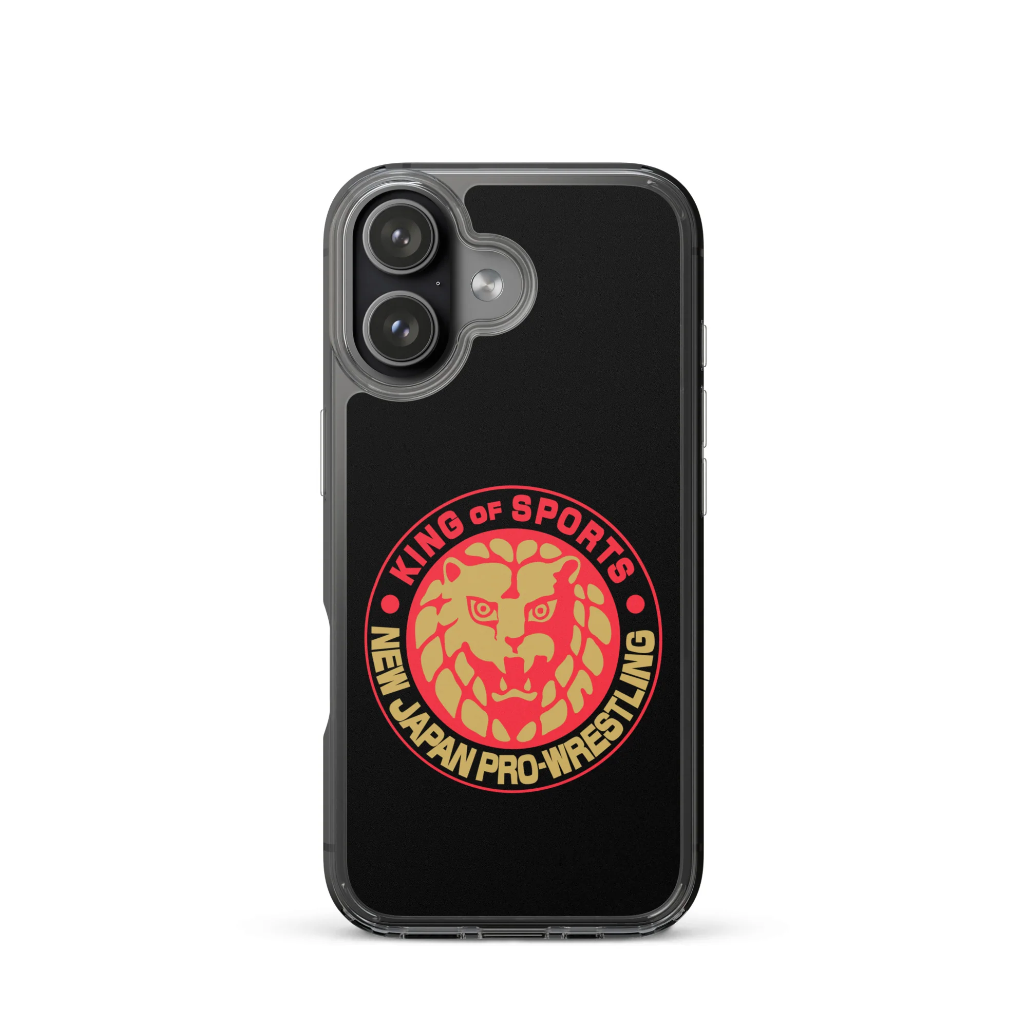 Lion Mark Clear Case for iPhone® (Black & Red & Gold) - Image 51