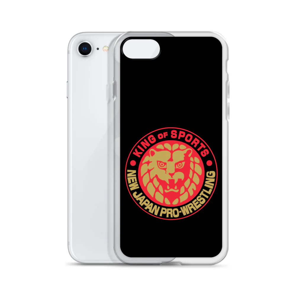 Lion Mark Clear Case for iPhone® (Black & Red & Gold) - Image 54