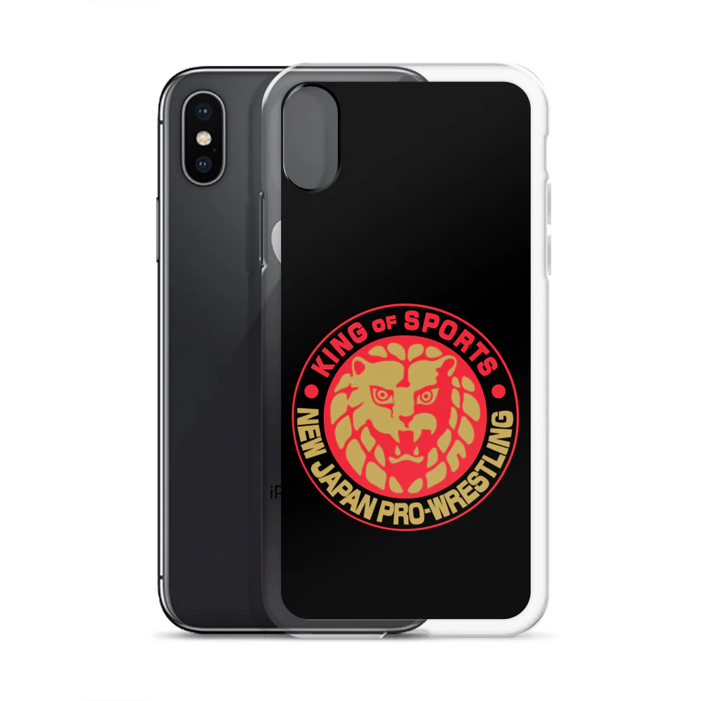Lion Mark Clear Case for iPhone® (Black & Red & Gold) - Image 56