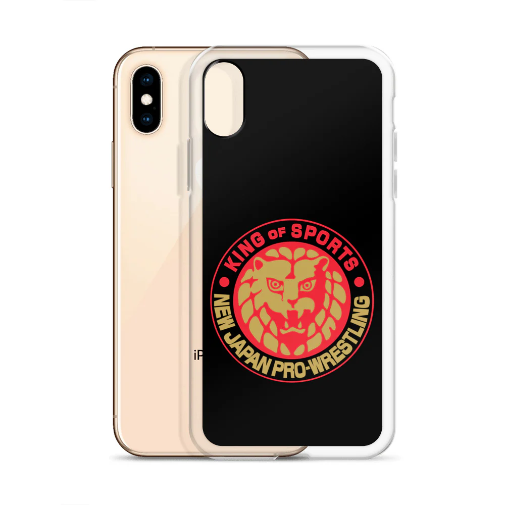 Lion Mark Clear Case for iPhone® (Black & Red & Gold) - Image 58