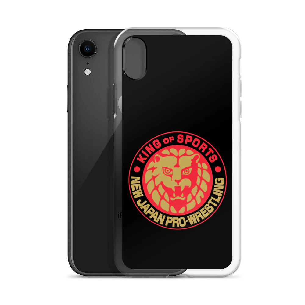 Lion Mark Clear Case for iPhone® (Black & Red & Gold) - Image 60