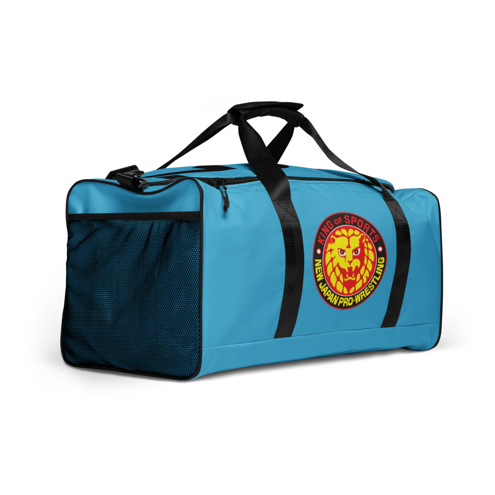 Lion Mark Duffle bag (Cerulean Blue) - Image 3