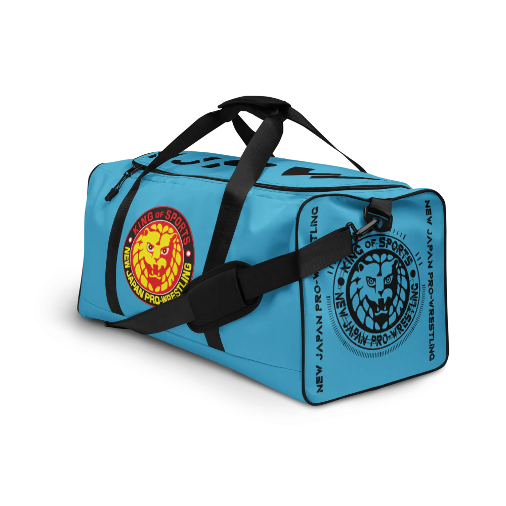 Lion Mark Duffle bag (Cerulean Blue) - Image 4