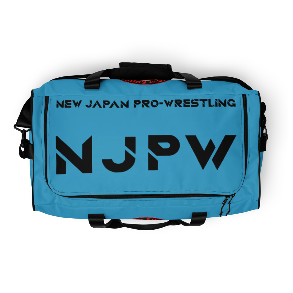 Lion Mark Duffle bag (Cerulean Blue) - Image 7