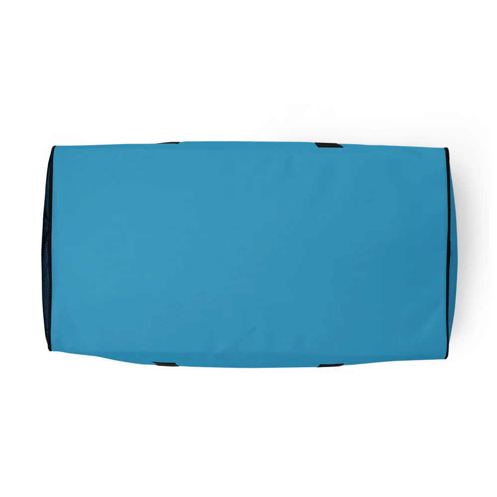 Lion Mark Duffle bag (Cerulean Blue) - Image 8