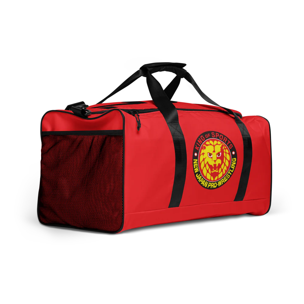 Lion Mark Duffle bag (Red) - Image 3