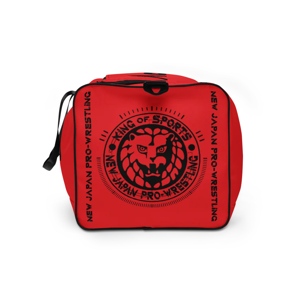 Lion Mark Duffle bag (Red) - Image 6