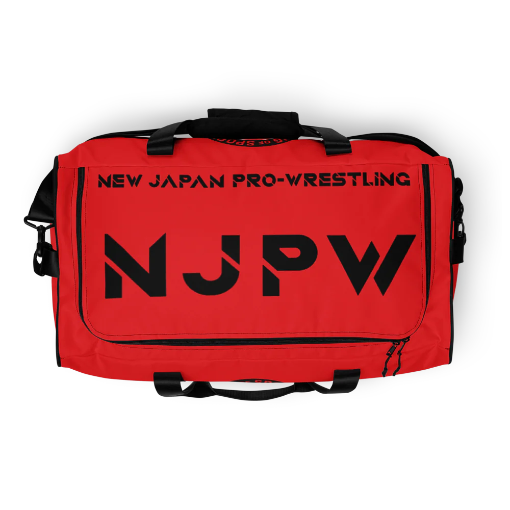 Lion Mark Duffle bag (Red) - Image 7