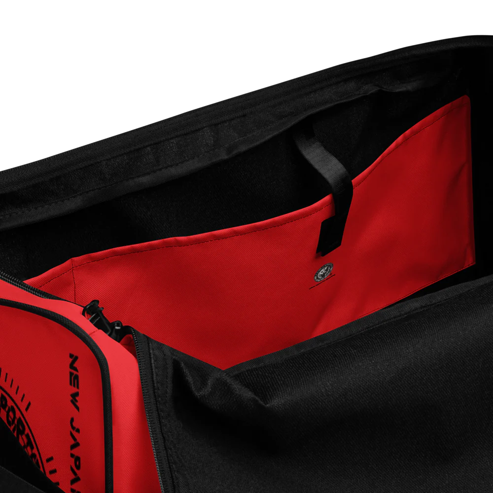 Lion Mark Duffle bag (Red) - Image 9