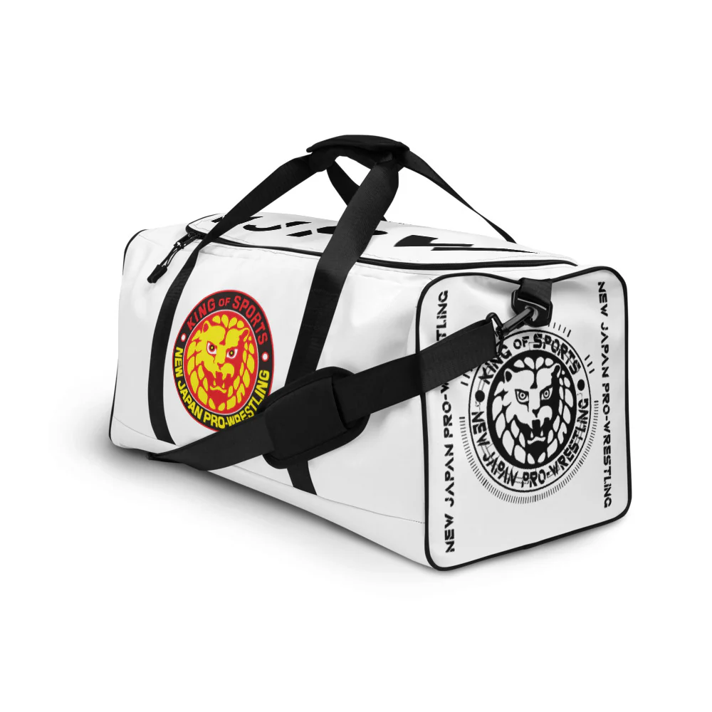 Lion Mark Duffle bag (White) - Image 4