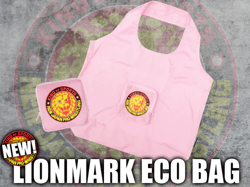 Lion Mark Eco Bag (Pink) - Image 4