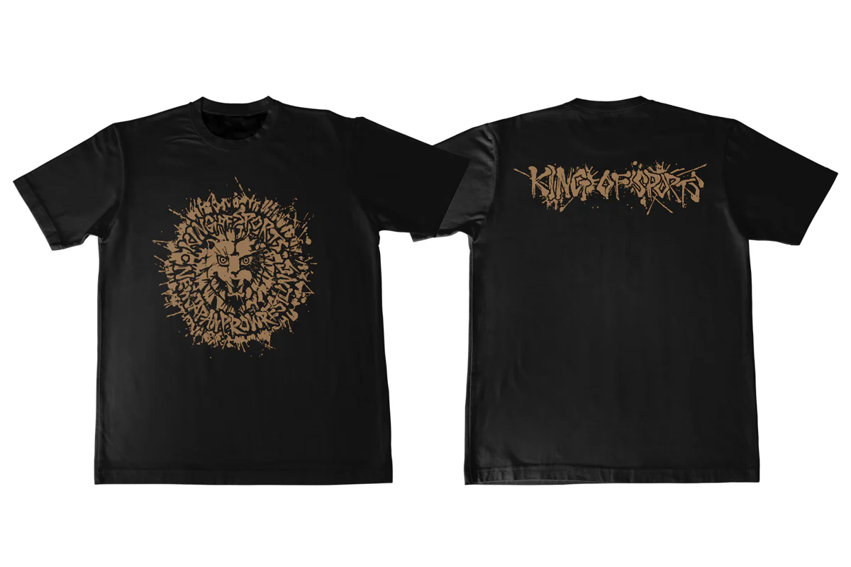 Lion Mark Dry T-shirt (2026 x Black x Gold) [Pre-Order] - Image 3
