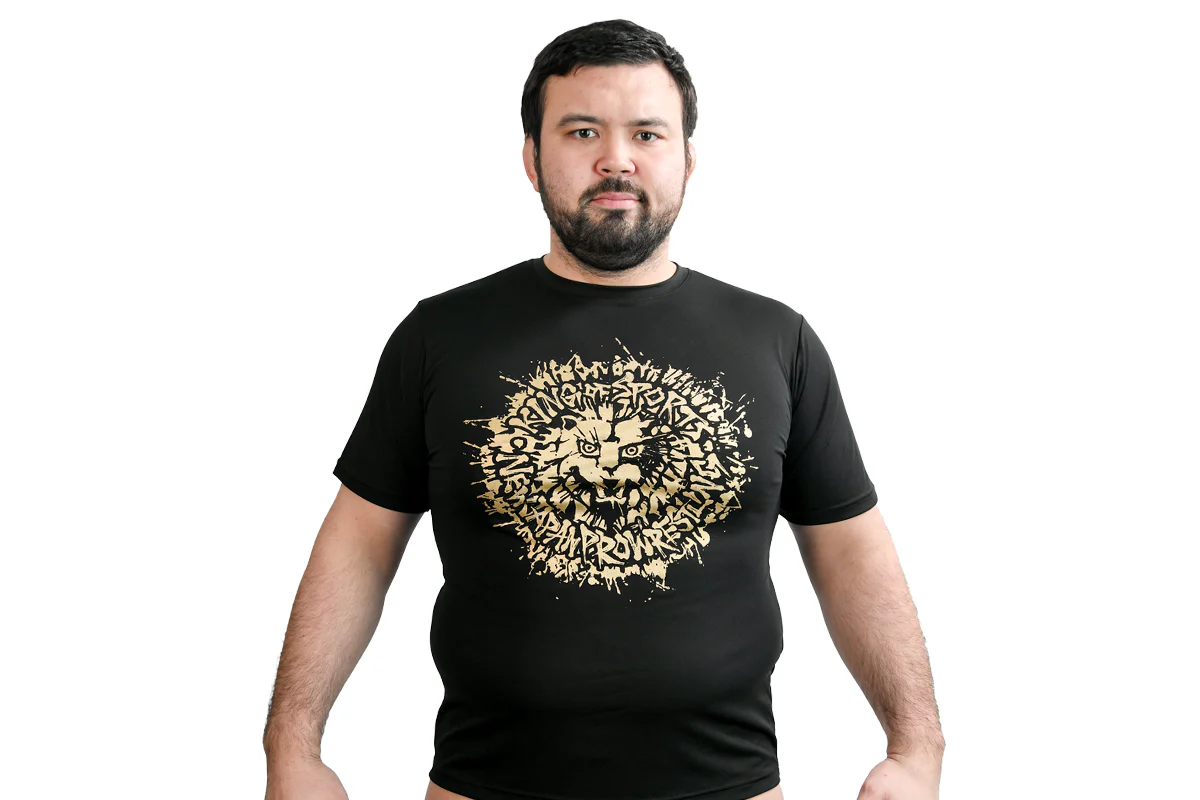 Lion Mark Dry T-shirt (2026 x Black x Gold) [Pre-Order] - Image 5
