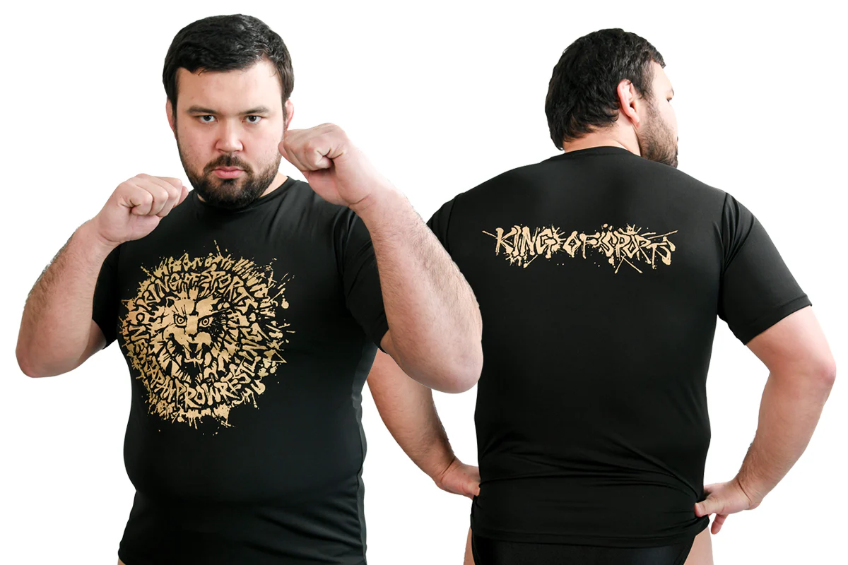 Lion Mark Dry T-shirt (2026 x Black x Gold) [Pre-Order] - Image 7