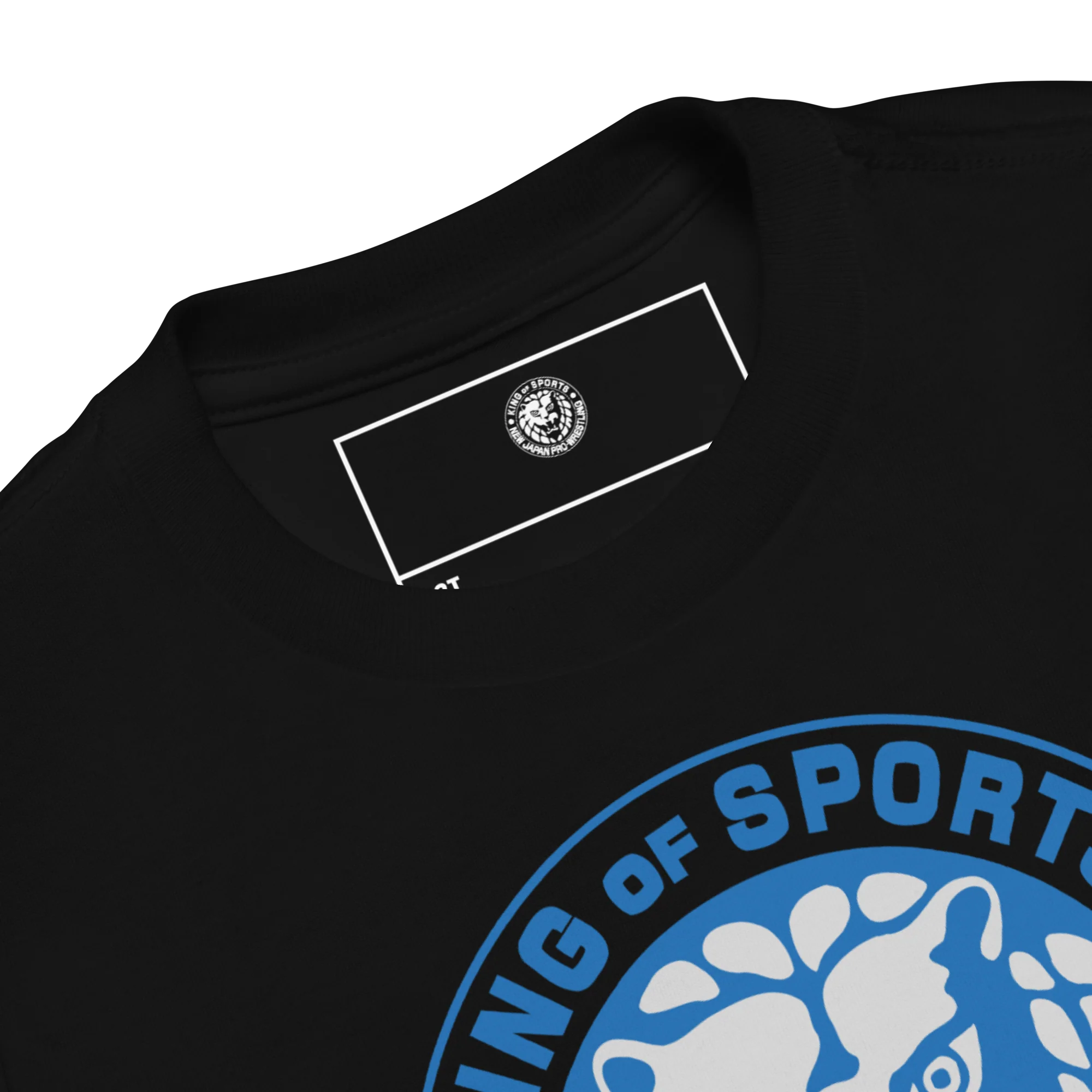 Lion Mark Kids T-shirt (Blue and White) - Image 12