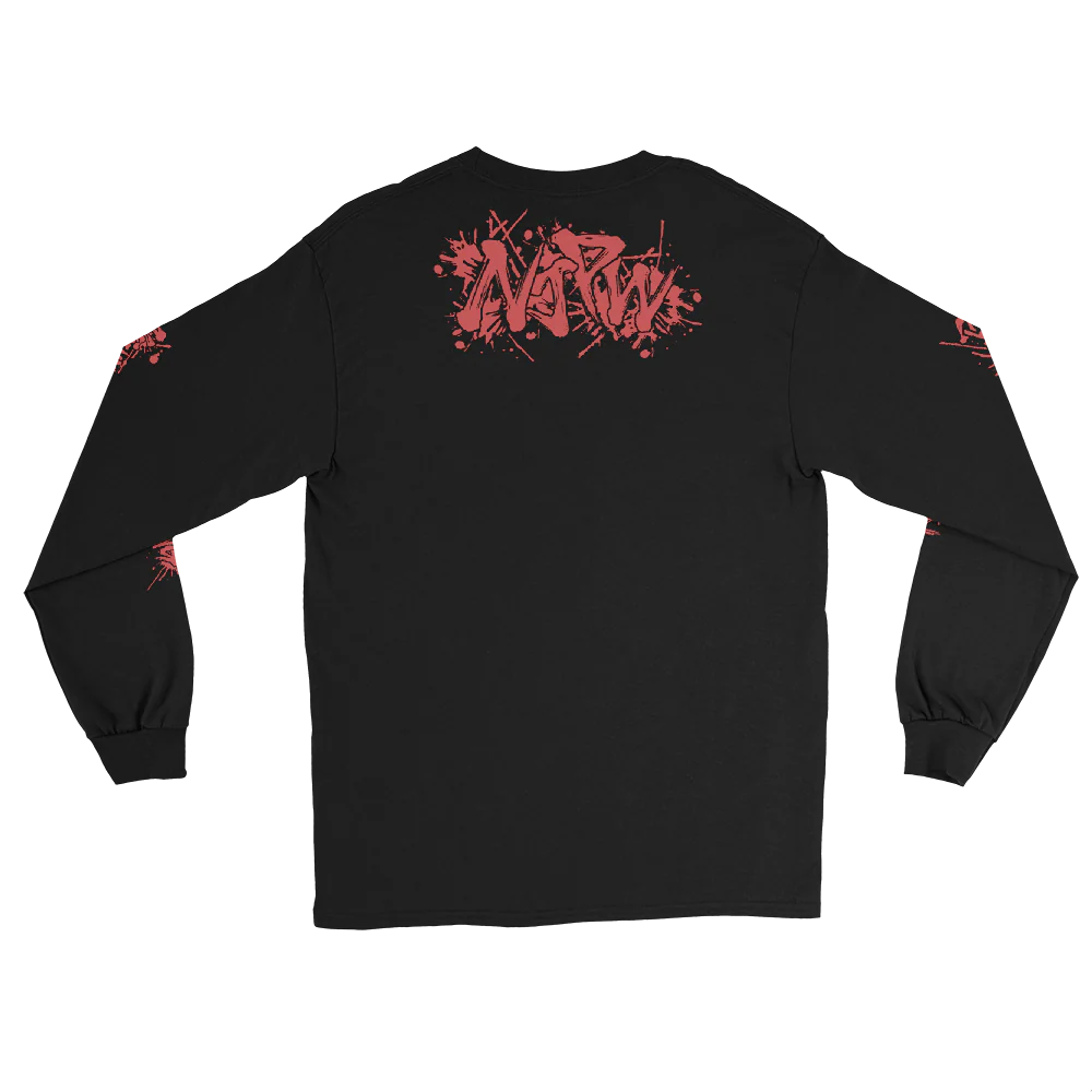Lion Mark Long Sleeve (2025 Black & Red) - Image 2