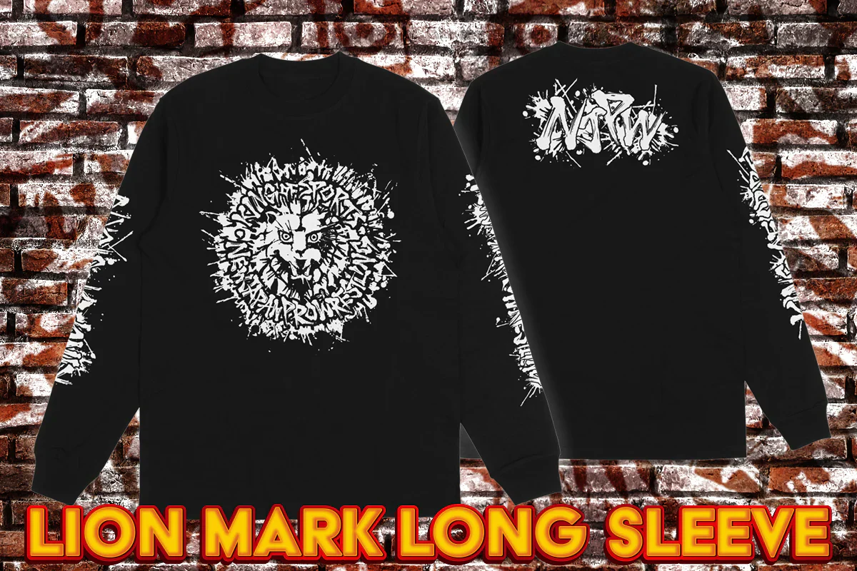 Lion Mark Long Sleeve (2025 Black & White) - Image 3