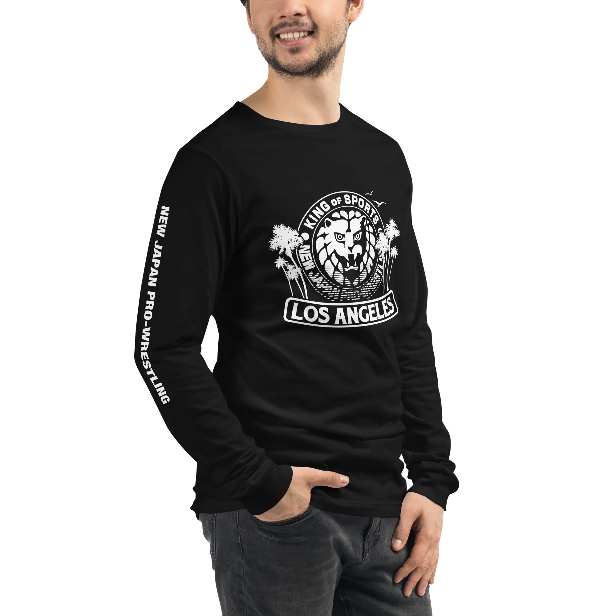 Lion Mark Los Angeles Long Sleeve T-shirt - Image 3