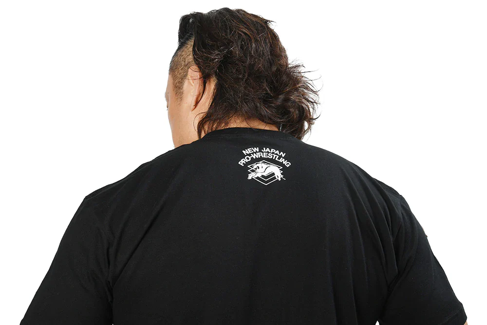 Lion Mark Retro Tee (Black) - Image 4