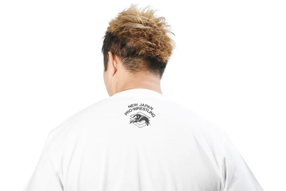 Lion Mark Retro Tee (White) - Image 4