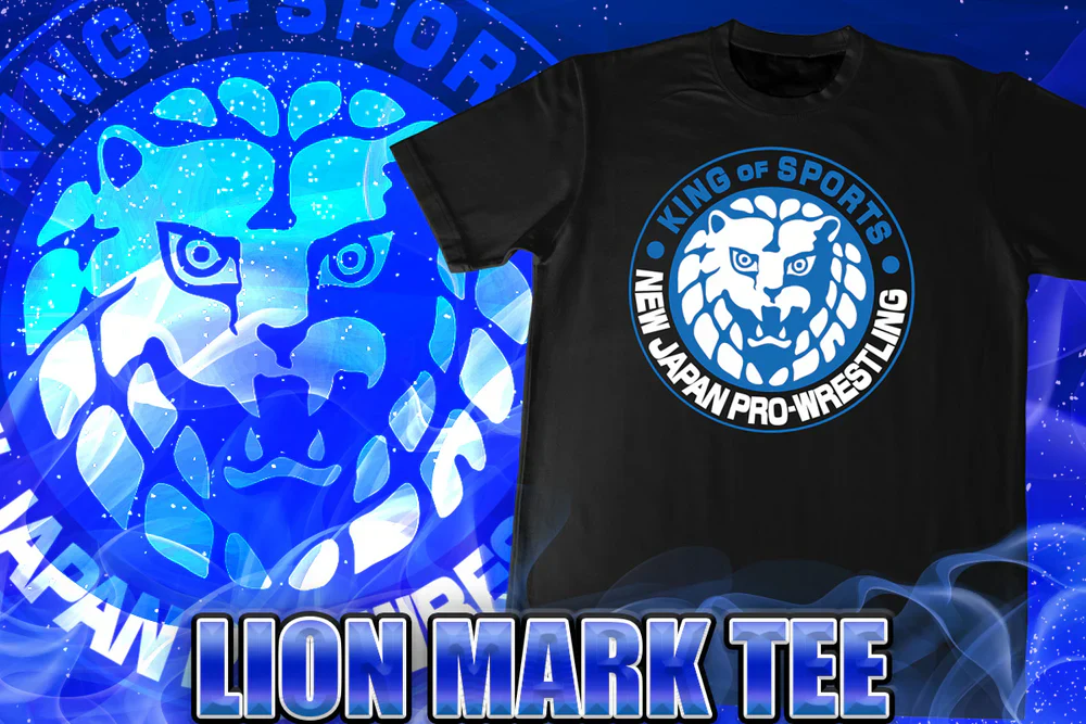 Lion Mark T-Shirt 2024 (Blue & White) - Image 2