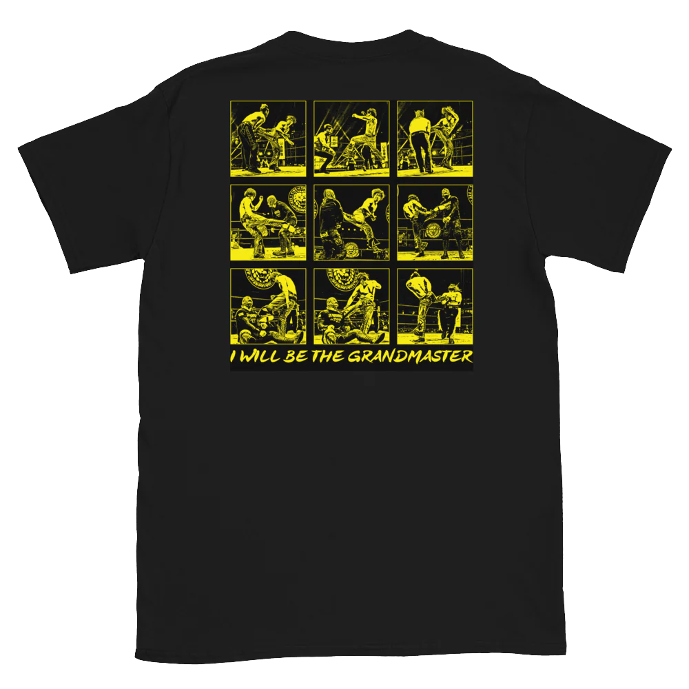 Master Wato - "WATO" T-shirt (Black x Yellow) - Image 2
