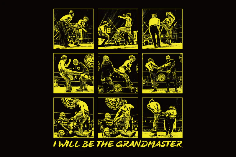Master Wato - "WATO" T-shirt (Black x Yellow) - Image 6