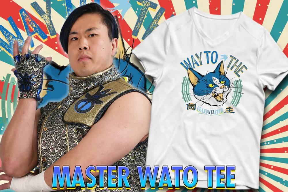 Master Wato - Way to the GrandNyaster T-Shirt - Image 2
