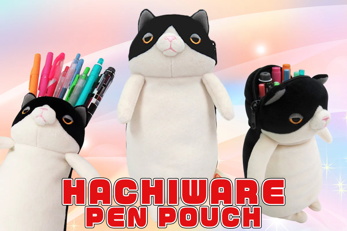 Mochi Pen Pouch Mochineko Hachiware - Image 5