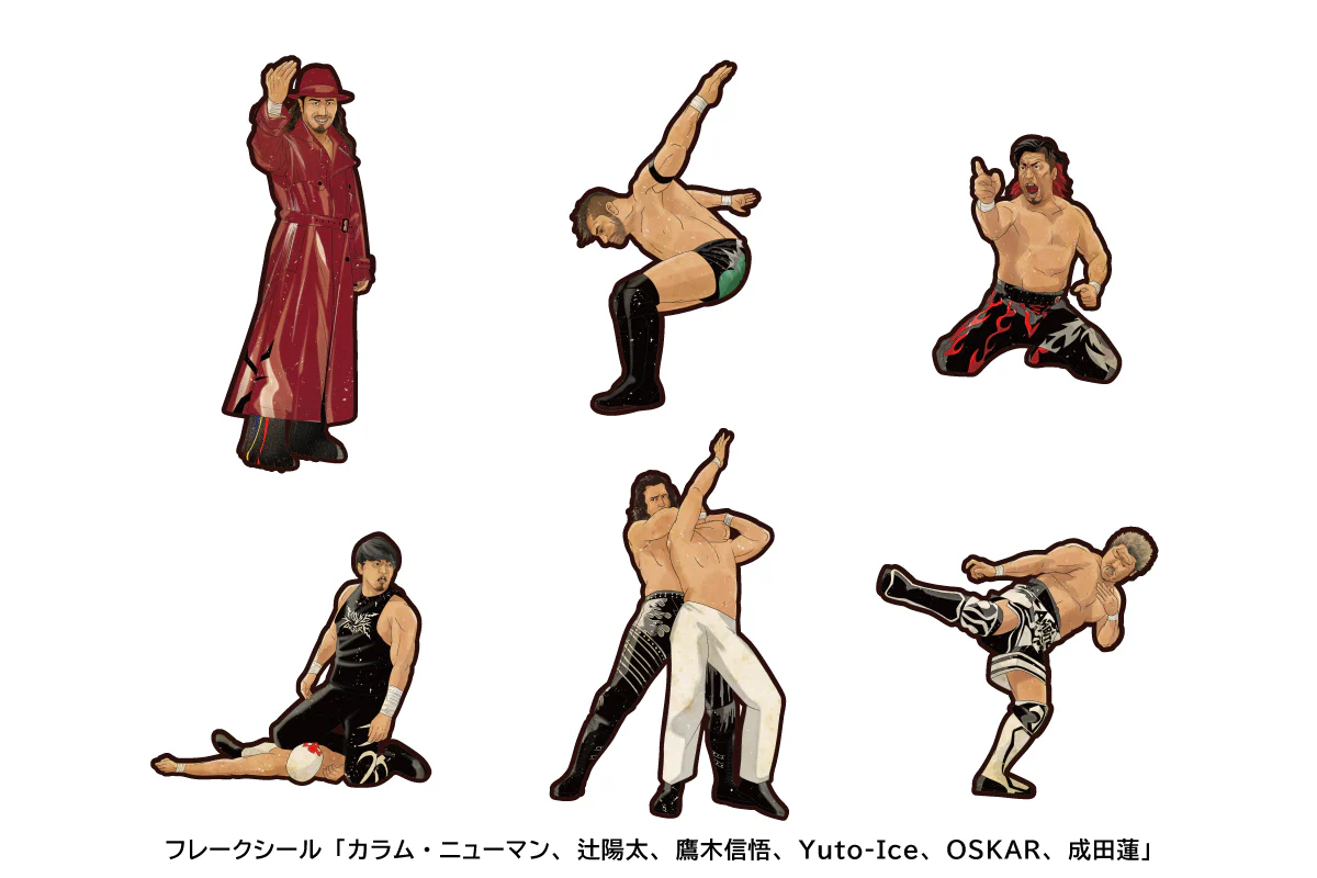 NEW JAPAN PAINTING Clear File & Sticker Set (Sun & Fuji-san) [Pre-Order] - Image 3