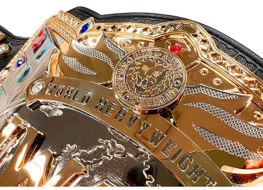 New Japan Pro-Wrestling IWGP World Heavyweight  Replica Belt [Pre-Order] - Image 3