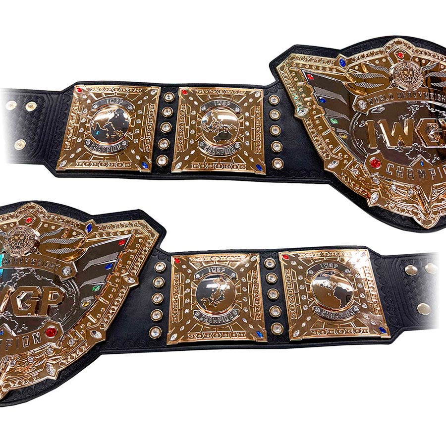 New Japan Pro-Wrestling IWGP World Heavyweight  Replica Belt [Pre-Order] - Image 6